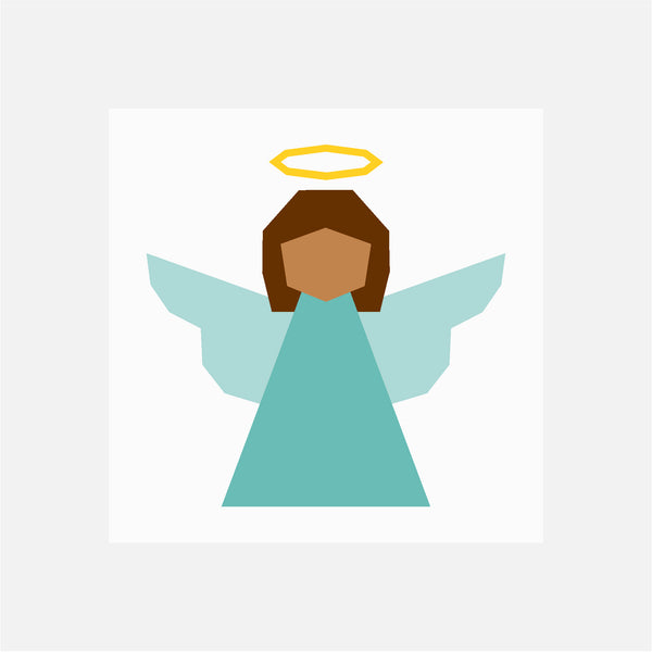 ANGEL quilt block pattern