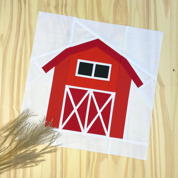 BARN quilt block pattern