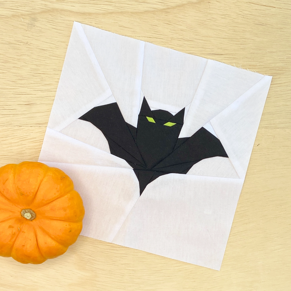 BAT quilt block pattern