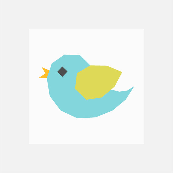BIRD quilt block pattern