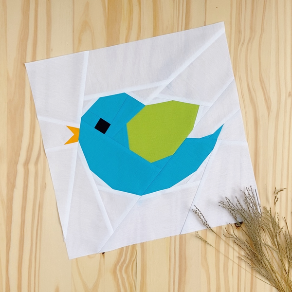 BIRD quilt block pattern