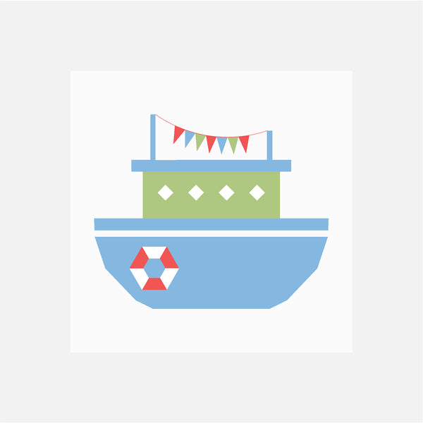 BOAT quilt block pattern