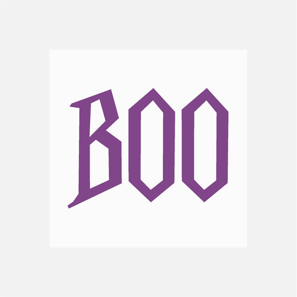 BOO quilt block pattern