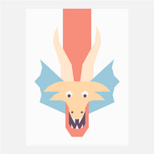 DRAGON III quilt block pattern