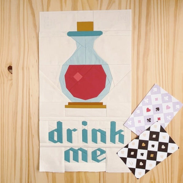POTION PASSAGEWAY quilt block pattern
