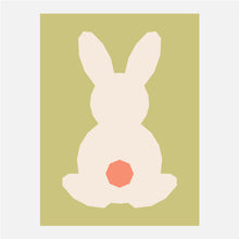 EASTER BUNNY quilt block pattern