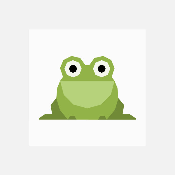 FROG quilt block pattern
