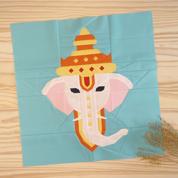 GANESH mini quilt pattern