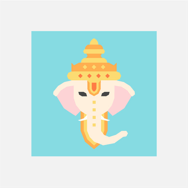 GANESH mini quilt pattern