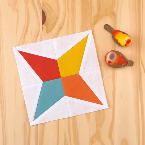 HUMMINGBIRD quilt block pattern