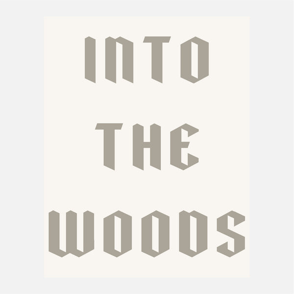 INTO THE ENCHANTING WOODS quilt block pattern
