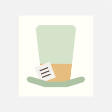MAD HATTER'S MAGIC quilt block pattern
