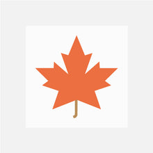 MAPLE LEAF quilt block pattern