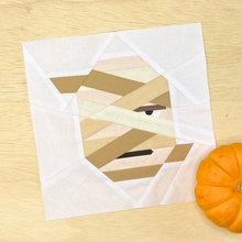 MUMMY quilt block pattern