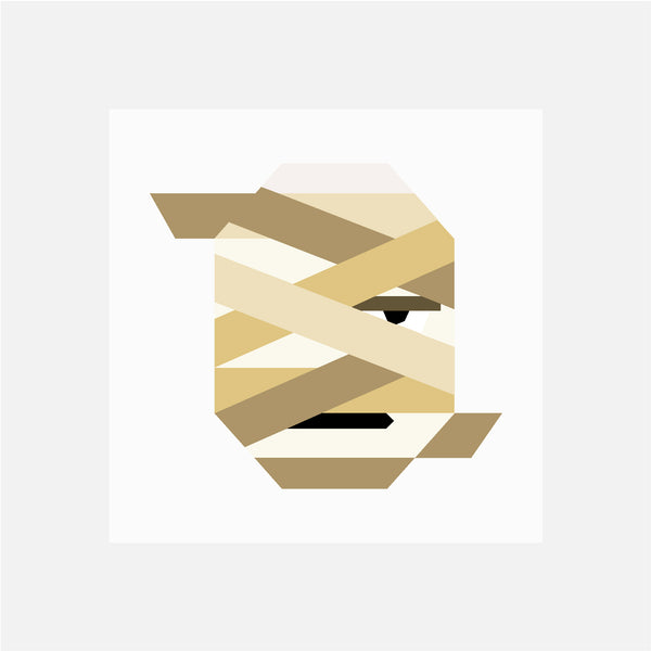 MUMMY quilt block pattern