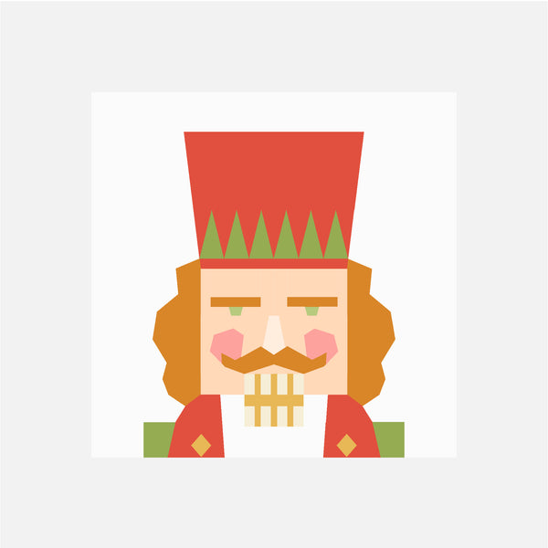 NUTCRACKER II quilt block pattern