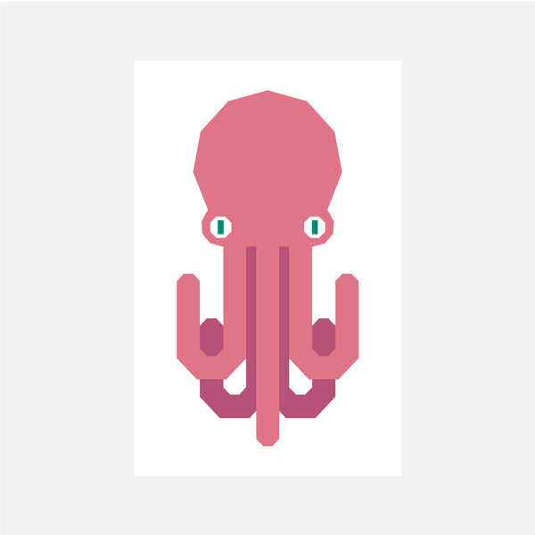 OCTOPUS quilt block pattern