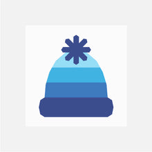POMPOM BEANIE quilt block pattern
