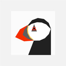 PUFFIN quilt block pattern