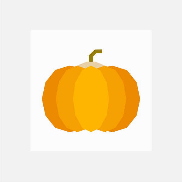PUMPKIN quilt block pattern