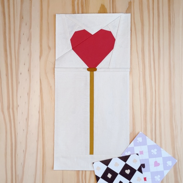 REGAL HEARTSEEKER quilt block pattern