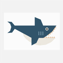 SHARK quilt block pattern