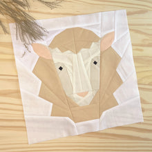 SHEEP quilt block pattern