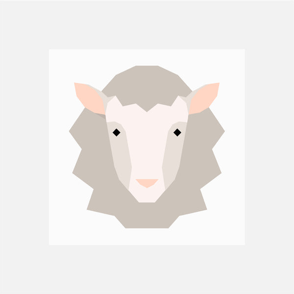 SHEEP quilt block pattern