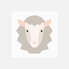 SHEEP quilt block pattern