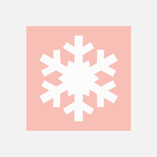 SNOWFLAKE IV quilt block pattern