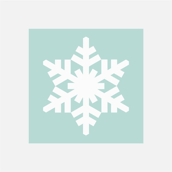 SNOWFLAKE I quilt block pattern