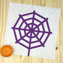 SPIDER WEB quilt block pattern