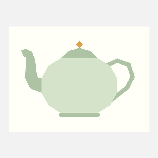 TEA PARTY TALES quilt block pattern
