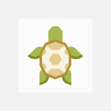 TURTLE quilt block pattern
