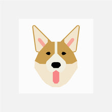 WELSH CORGI quilt block pattern