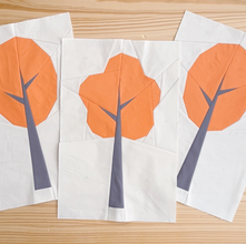 WHISPERING WOODS II quilt block pattern