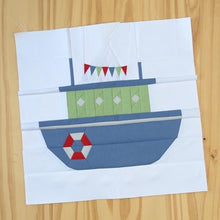 BOAT quilt block pattern