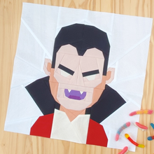 DRACULA quilt block pattern