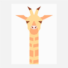 GIRAFFE quilt block pattern