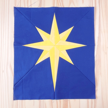 NORTH STAR quilt block pattern