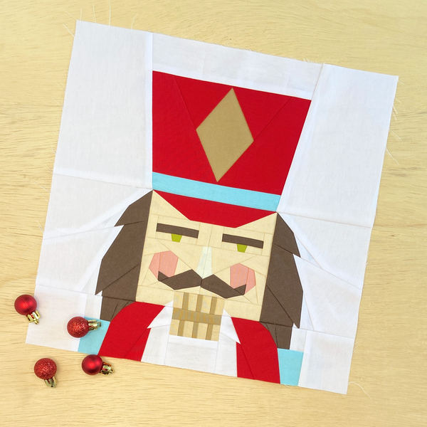 NUTCRACKER I quilt block pattern – Tomte Studio