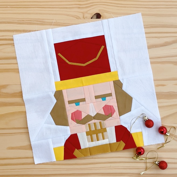 NUTCRACKER III quilt block pattern – Tomte Studio
