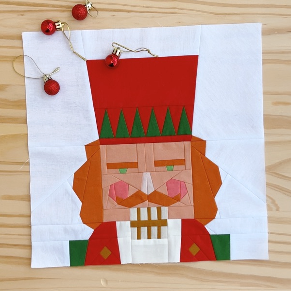 NUTCRACKER II quilt block pattern – Tomte Studio