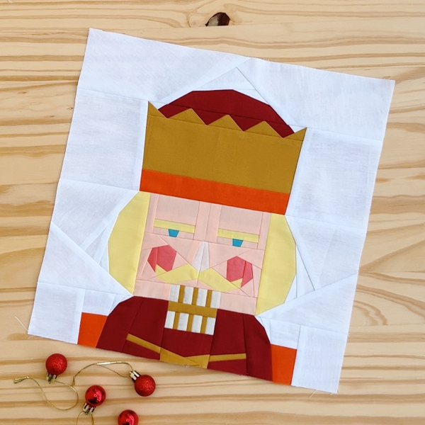 NUTCRACKER IV quilt block pattern