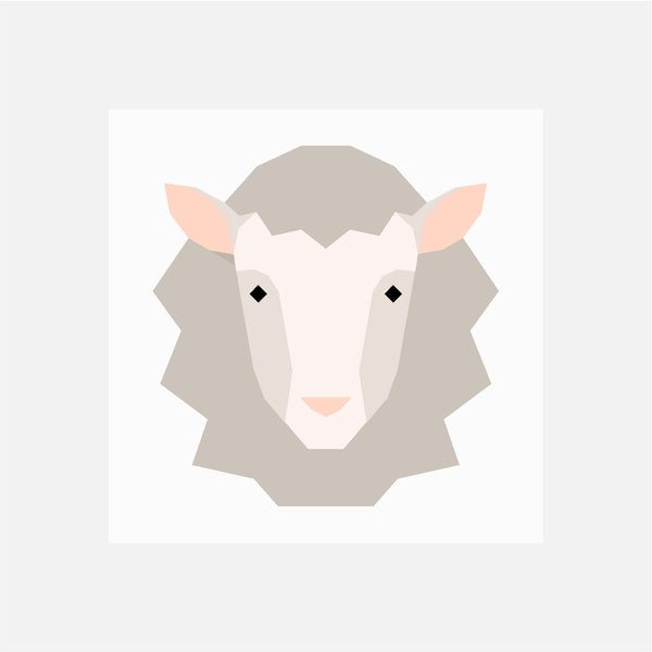 SHEEP quilt block pattern