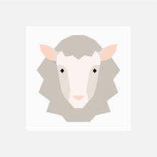 SHEEP quilt block pattern