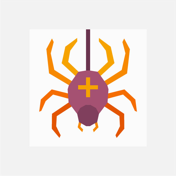 SPIDER quilt block pattern – Tomte Studio